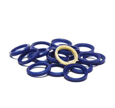 China Machinery DHS Not Warped PU Wiper Hydraulic Oil Rod Seal for sale