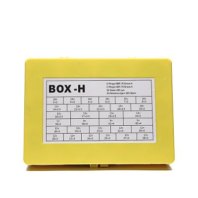 China Fkm Direct Longevity Factory Excavator Repair O Ring Accessory Boxes for sale