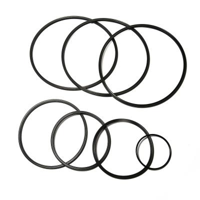 China Pump Car Electric Equipment Bearings Machinery Silicone NBR FKM O X Standard Customized Silicon Hydraulic Ring Seals for sale