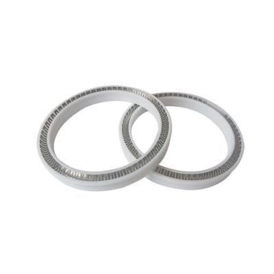 China Medical Equipment Corrosion Resistance Gas PTFE Spring Seal for sale