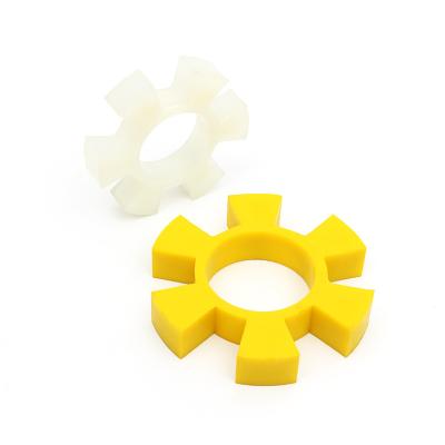 China Water Pumps Products Elastic Buffer MT PU Cushion Jaw Coupling Elastic Flexible Rubber Spider for sale