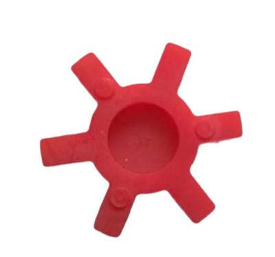 China Water Pumps Customized Nbr Spider Type Rubber Pad Product L Coupling Flexible Cushion For Spline Shaft for sale