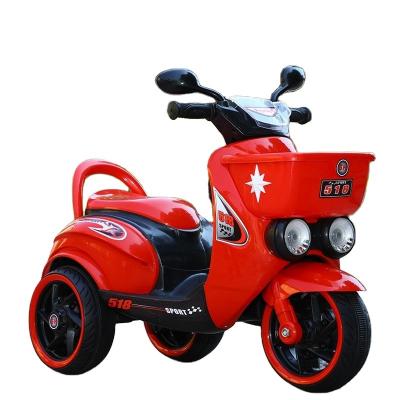 China Ride On Hot Sale Electric Tricycle Toy Children Motorcycles Kids Charging Boys And Girls Toy Remote Control Cars Can Sit On The Big Peop for sale