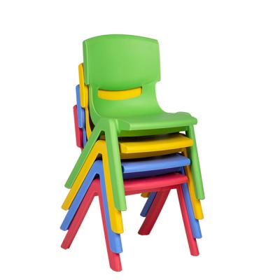 China Factory OEM Kindergarten Cheap Plastic Children's Chair Plastic Contemporary Stackable Colorful Fancy Furniture PP for sale