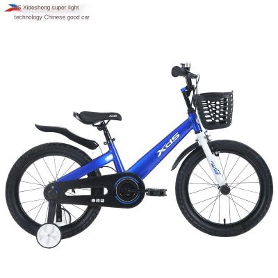 China Xidesheng Small Steel Gentleman Children's Bicycle Aluminum Alloy Frame Front And Rear Brakes Air Tires With Frame for sale