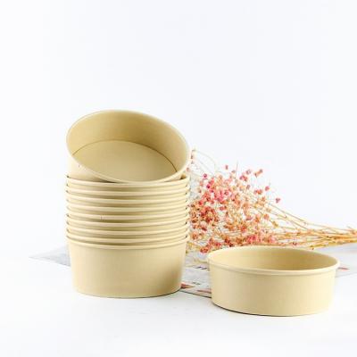 China Good Stocked Selling Heat Resistance Salad Paper Cup Disposable Soup Bowl For Food Container for sale