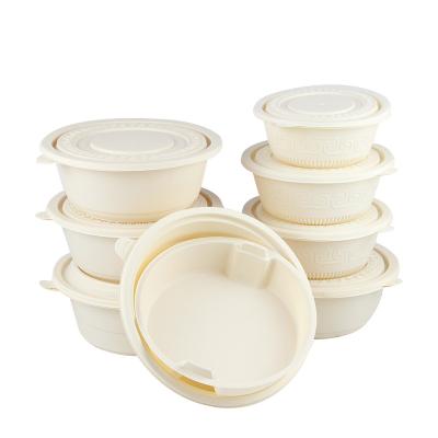 China Modern Wholesale Disposable Paper Pulp Cornstarch Lunch Tray With 3 Compartments for sale