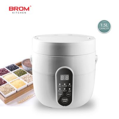 China Portable Smart Multi Cooker Small Size White Aluminum Plastic Detachable Multicooker Color Pot Automatic Soup Electric Cooking Lidded Rice for sale