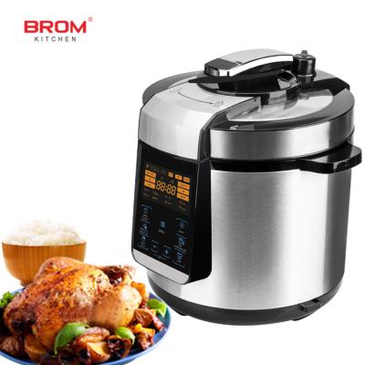 China Low Power Multi Function Aluminum Electric Multicooker Hotel Stainless Steel Pot Smart Electric Rice Cookers Automatic Presser Pressure for sale