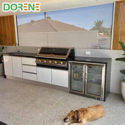 China Durable 2021 Modern Outdoor Dorene Buffets With Fridge for sale