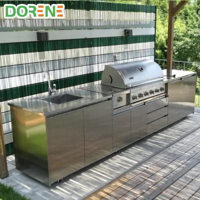 China 2021 Durable Dorene Modern Portable Outdoor Kitchen for sale