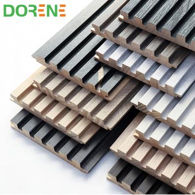 China 2021 Durable Dorene Quality Heat Insulation Grooved Wall Panel for sale