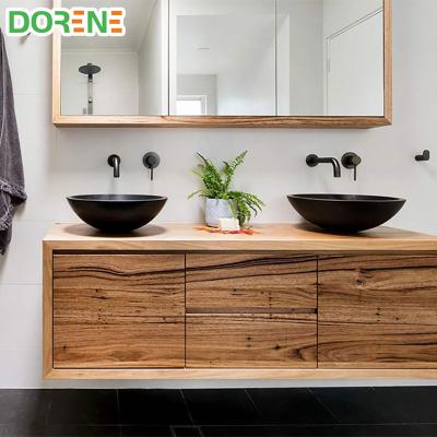 China 2021 Newest Durable Dorene Modern Italian Style Bathroom Vanity Cabinets for sale