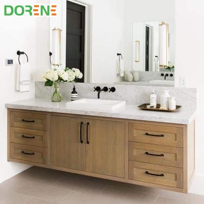 China Newest Durable Vogue 2021 Dorene Mirror Bathroom Vanity Design Ideas for sale