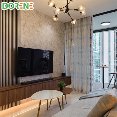 China (Size) Dorene 2021 Adjustable Modern Wall TV Cabinet Latest Designs for sale