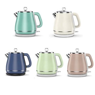 China New Design Low 360 Degree Rotation Mini Electric Kettle Stainless Steel 1.8 Liter Quality Water Electronic Ceramic Kettle Jug Electric Kettle for sale