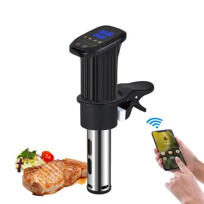 China Best Sous Vide Wifi Auto Slow App Control Accurate Cooker Vacuum Cooking Immersion Heater Culinary Slow Cookers Circulator and Digital Timer Sous for sale