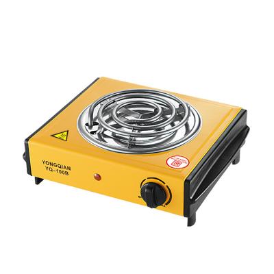 China Temperature Adjustable Portable Square Electric Cooker Hot Dish Hot Plate Simple Electric Cooking Stove for sale