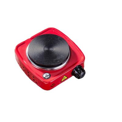 China Wholesale Temperature Adjustable Mini Portable Hot Plate 500w Stainless Steel Shell Portable Electric Stove for sale