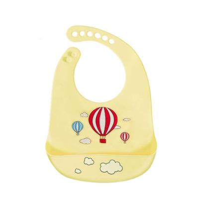 China Eco Baby Bibs Washable Waterproof Organic Pattern Baby Feeding Bib for sale