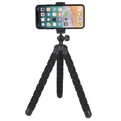 China Flexible Desktop Mobile Phone Selfie Gorillapod Mini Tripod Stand Camera Portable Octopus Travel Holder Adjustable PORTABLE Sponge for sale