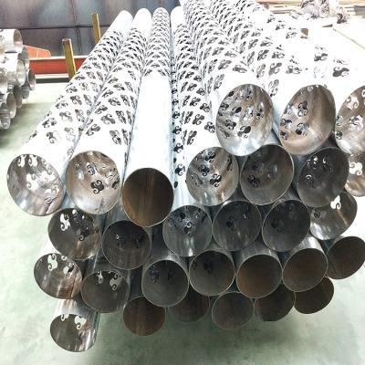 China Sheet Metal Tube Construction Laser Cutting Utility Laser Cut Tubes for sale