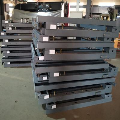 China Steel Q235A Customized Large Structural Sheet Metal Fabrication Bending Punch Part for sale