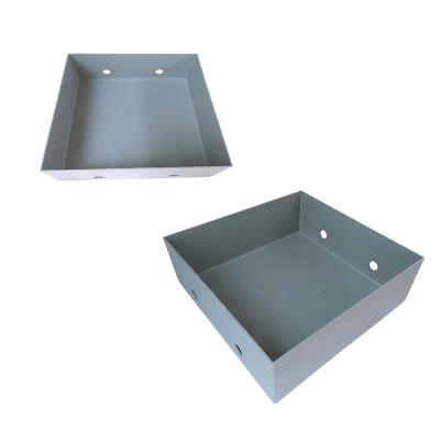 China Mild Steel/Cold Roll Steel/Hot Roll Steel/Stainless/Aluminum/Copper Fabrication Service High Quality Custom Laser Cut Metal Sheet Metal Box Enclosure Box Metal 'steel for sale