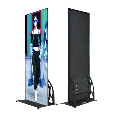 China Popular Indoor Sales P2.5 Indoor Led Slim Mirror Led Advertise Screen Display / Clothing Store Advertising Poster Display for sale