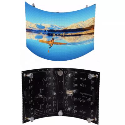 China Factory price indoor high resolution 2.5mm led display module p2.5 soft module led billboard for commercial advertising for sale