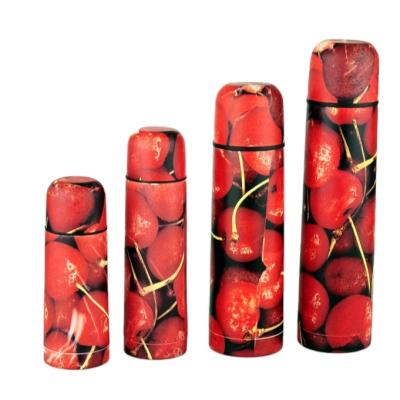 China Sustainable Wholesale Colorful Food Grade Stainless Steel Lady Thermos Flask for sale