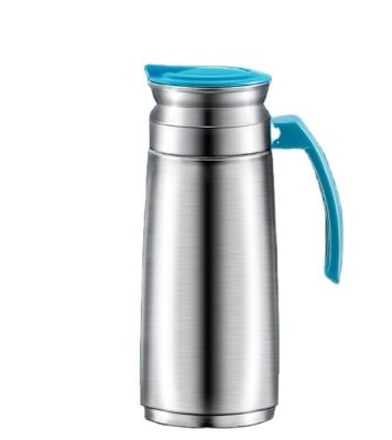 China Sustainable Plastic Korea Restaurants Water Bottle Metal Cold Water Stainless Steel Jug for sale