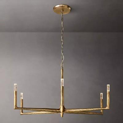 China Contemporary Luxury Gold Led Modern Led Chandelier Table Ceiling Light Ceiling Pendant Lamp Modern Led Dining Room for sale