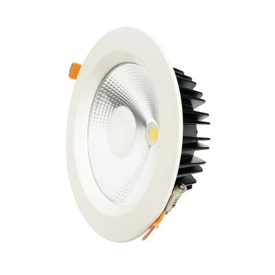 China IP44 9W 12W 15W 20W 30W Modern COB Recessed Ceiling Recessed COB LED Dimmable LED Downlight Down Light for sale