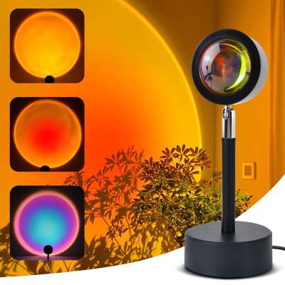 China Dropshipping Modern 2022 High Quality Cheap Price Sunset Projector Lamp LED Sunset Projection Light for sale