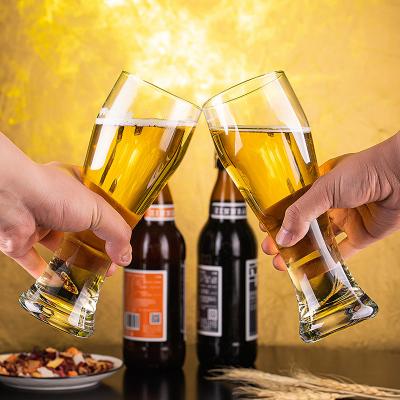 China No Logo Beer Glass Factory Customized Lead Free High Quality Direct Wholesale for sale