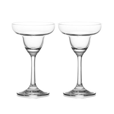 China Clear Mouth Crystal Wide V Champagne Cocktail Glass Margarita Cocktail Glass Bar KTV Glass Cup for sale