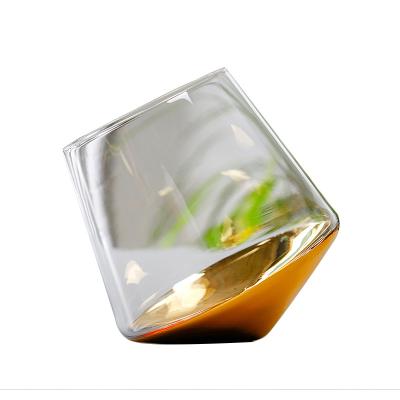 China Art Decor Unique Design Handmade Decorative Whiskey Glass for Home Bar for sale