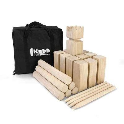 China Multi Difficulty Kubb Game Toy Rubberwood Set Toy Backyard Game Bex Wooden Game For Sport Birch Wooden Educational Outdoor Garden Games In Ruckus for sale