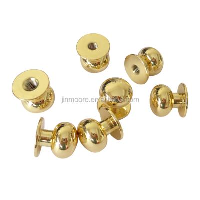 China Nickel Free And Lead Free Metal Head Button Stud Screwback Spot Screw Chicago With Bolt for sale