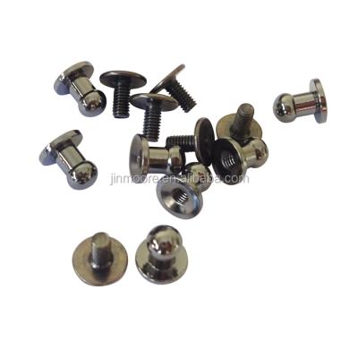 China Nickel Free and Lead Free 7mm Mini Ball Head Button Stud Screwback for DIY Craft for sale