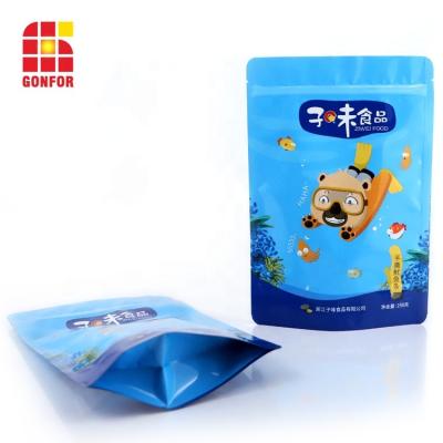 China Logo Moisture Proof Ziplock Bag Small Plastic Zip Food Bags Clear Stand Up Color Zipper Lock Pocket for sale