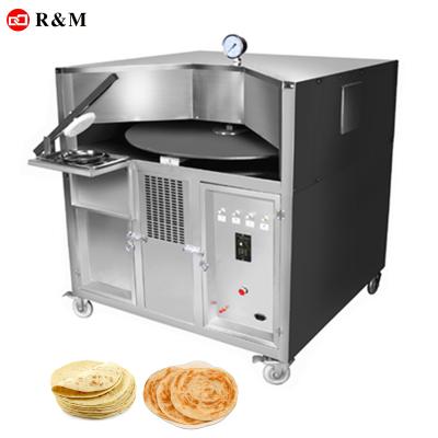 China High Capacity Small Pita Oven Gas Bakery Small Rotary Arabic Tunnel Arabic Automatic Pita Bread Oven for sale