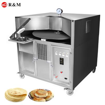 China High Capacity Homemade Pita Bread Arabic Bakery Tunnel Oven For Bread Bake,Arabic Bread Pizza Round Gas Baking Oven for sale