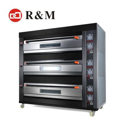 China Bakery industrial luxury tray cakes equipment electric baking oven for sale for sale