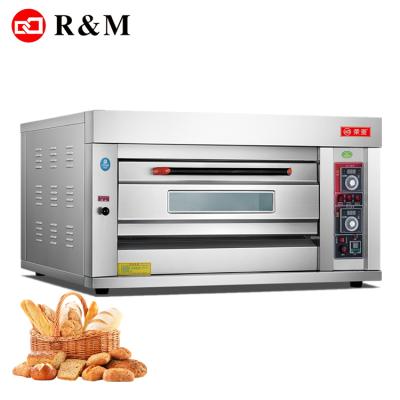 China Timed Bakery Machines Bread Single Oven Gas Baking Deck Single Oven Bakery Machines Bread for sale