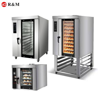 China Resturant comercial synchronized standup convection oven with high end gas burner, best infrared smart convection oven 20 10 tray in Pakistan for sale