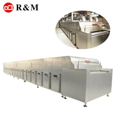 China Line Bread Tunnel Oven, Custom Size Large Bread Tunnel Snack Factory Bakery Baking Oven for sale