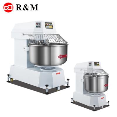 China Two Speed ​​Tow Motion 100 Kg Dough Mixer Machine , 100 Kg Mixer Bakery Factory Making Bread Flour Spiral Kneader for sale