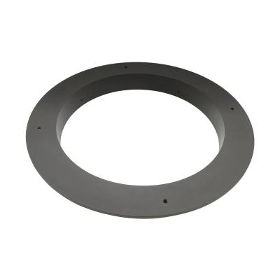 China Industrial Equipment Black Anodic Oxidation CNC Machining Parts Annular Component For Aluminum Machinery Part Customization Service for sale